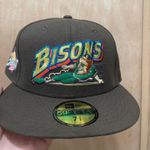 Myfitteds buffalo bisons lucky charms size 7 3/8 2012 ASG patch brand new in store exclusive Brown Photo 1