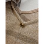 PilyQ  Women's BEACH COVER UP SHIMMER STRIPE GOLD TUNIC XS Retail $144 NWT Photo 9