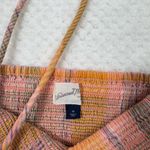 Universal Threads Universal Thread Pink Plaid Smocked Halter Tie Neckline Cropped Tank Top Medium Photo 2