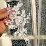 David's Bridal David’s Bridal Ivory Tulle & Lace Beaded Wedding Gown & Veil size 12 New Photo 10