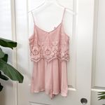 Mossimo Lace Romper Light Pink S Photo 39