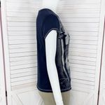 Blue Canyon Y2K Venice Italy Graphic Print Cap Sleeve Tee Shirt Blue Small Photo 2