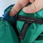 BCBGMAXAZRIA Sequin and knitted Manuela Dress, 8, Blue and Black Photo 7