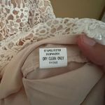 Minuet  white floral dress M Photo 7