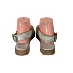 Matisse Footwear MATISSE "HOLLAND" BEIGE DISTRESSED LEATHER STACK HEEL SANDALS (7) Photo 2
