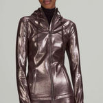 Lululemon NWOT hooded define jacket radiant foil French press size 2 Photo 0