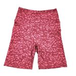 Balance Collection High Rise Bikers Shorts Rust Animal Print Size M Photo 0