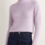White & Warren purple cashmere knit turtleneck Size XS Photo 0