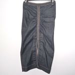 N°21 Women's Denim Midi Skirt Blue Size undefined Photo 2