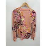 Sundance Time For Me Davina Paisley Long Sleeve Thermal Shirt Men Petite Small Pink Size undefined Photo 1