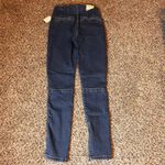 We The Free  Bella Moto Mid Rise Skinny Jeans Size 24‎ Zippers Detail Denim Photo 6