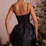 Oh Polly FLORIANE Tulle Skirt Corset Mini Dress in Black Photo 2