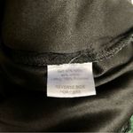 Alexia Admor  Lacy Midi Dress Sleeveless Ruffles Dark Green Black Ladder Stitch L Photo 12