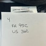 Simone Perele Black Lace Plunge Bra 36C Size undefined Photo 8