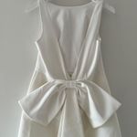 Sachin + Babi White Back Bow Mini Dress 8 Photo 8