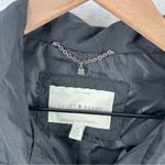 Lucky Brand  Missy Black‎ Windbreaker Jacket Drawcord Waist Packable Hood Size M Photo 8