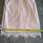 Lulus  Appetite For Seduction Lace Dress Blush Pink Wedding, Graduation, College Photo 13