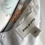 NWT Song of Style Ladies Willow Print Mini Slip Dress Size XXL Blue Photo 9