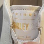 💕JOSHUA SANDERS💕 100 Leather Sneakers ~ Crochet Smile Slip On Platform 39 NWT White Size 8 Photo 7