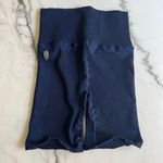 Free People Movement Navy Blue Biker Shorts Photo 0