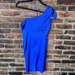 AQUA  Dresses Royal Blue One-Shoulder Sleeveless Mini Dress Women's Size 2 Photo 5