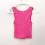 SKIMS  cotton rib tank in sugar pink size M Photo 6