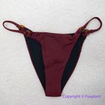NEW Rhythm‎ Free People Ring Itsy Bikini Bottom, size S Red Photo 2