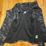 Helmut Lang NWOT Tera Abstract Asymmetric zip Moto Print Biker Light Jacket Photo 5