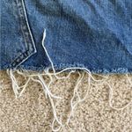 ZARA  Jean Skirt Womens Blue Y2K festival Denim Flat raw hem Front Mini medium Photo 9