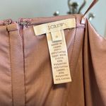 J.Crew  Poplin Brynn Tiered Ruffled Strapless Cocktail Mini Dress Blush Pink, 0 Photo 4