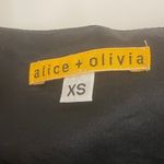 Alice + Olivia  Black plaid taffeta Tank dress C26 Photo 9