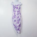 For Love & Lemons Lavender Zinna Midi Dress Photo 2