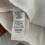 Loft  Smocked Peplum white pirate boho chic goth feminine Blouse M Photo 9