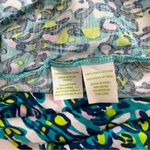 Lilly Pulitzer  Windsor Strapless Dress Coverup Sea Blue Green‎ It's A Stretch XS Photo 8