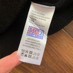 MC2 St Barth Wool Cashmere Blend Knit Hooded Crop Sweater Hot Pink Spell Out Black Size M Photo 6