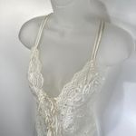 Victoria's Secret Vintage Victoria’s Secret Lace Stretch Bodysuit Gold Label Bridal Honeymoon Photo 5