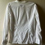 Democracy  eyelet floral button up career Minimalist‎ staple cotton beach boho Photo 9