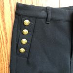 Gap Mid-rise Baby Boot Leg Cut with Gold Buttons Black Pants Women’s Size 10 Photo 3