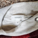 NWOT Hailey & Co Buffalo Plaid Long Sleeve Soft Fleece Shirt. Size Large Red Photo 4