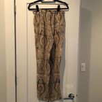 Gypsy 05  Patterned Ankle Pants - Blue, Yellow, Cream Photo 3