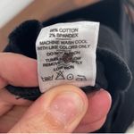 AMERICAN GIANT Black Wide Leg Crop Pants Size 6 Made in USA Photo 3