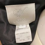 W•too W by WTOO Size 15 Black VNeck Evening Casual MIDI Sleeveless Silhouette Dress Photo 7