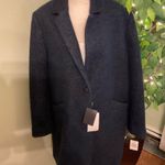 Marc New York Paige Boucl’e Coat in Dark Teal Size 16W NWT Photo 2