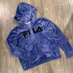 FILA Velour quarter zip hoodie Photo 0