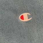 Champion Vtg Y2K Teal Blue Green Pullover Hoodie Sweatshirt Size L Photo 3