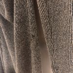 Anthropologie  Womens Medium Gray Ribbed Knit Ruched Button Front Midi Dress Photo 9