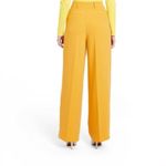 sergio hudson target mustard yellow High Rise wide leg pants Size M Photo 1
