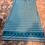 Blue Patterned Sleeveless Dress Size M Photo 2