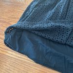 Gap  Eyelet Cotton Spaghetti Strap Square Neck Above Knee Dress Size 10 Lined Photo 7