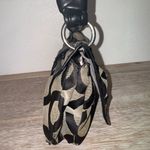 Coach RARE Vintage  Parker Pleated Op Art Signature Black Gray Handbag #13408 Photo 8